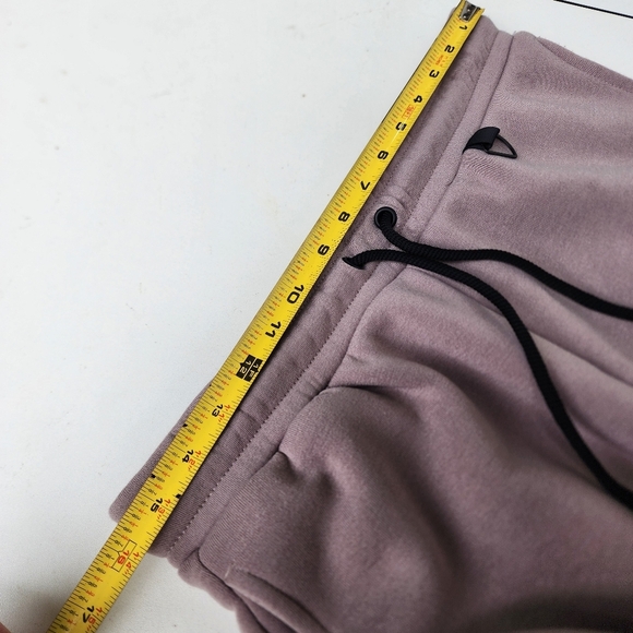 Thletex Taupe Beige Jogger Sweat Pants Men's Pull On Drawstring Poly Thick M - Picture 7 of 11